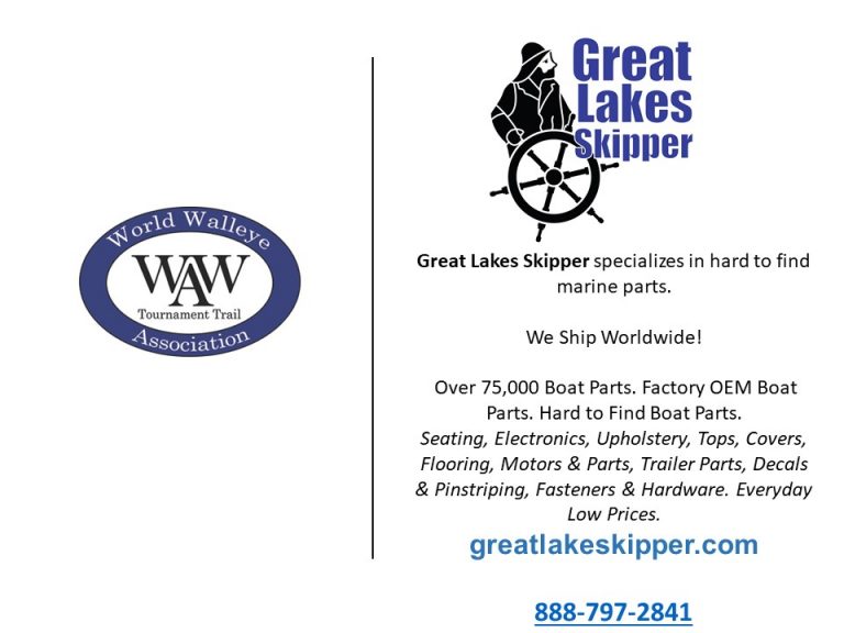 WWA Back Great Lakes Skipper! worldwalleye